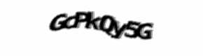 Security check image, please type the characters shown