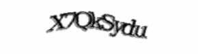 Security check image, please type the characters shown